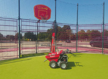 Verification multisport et paniers de basket